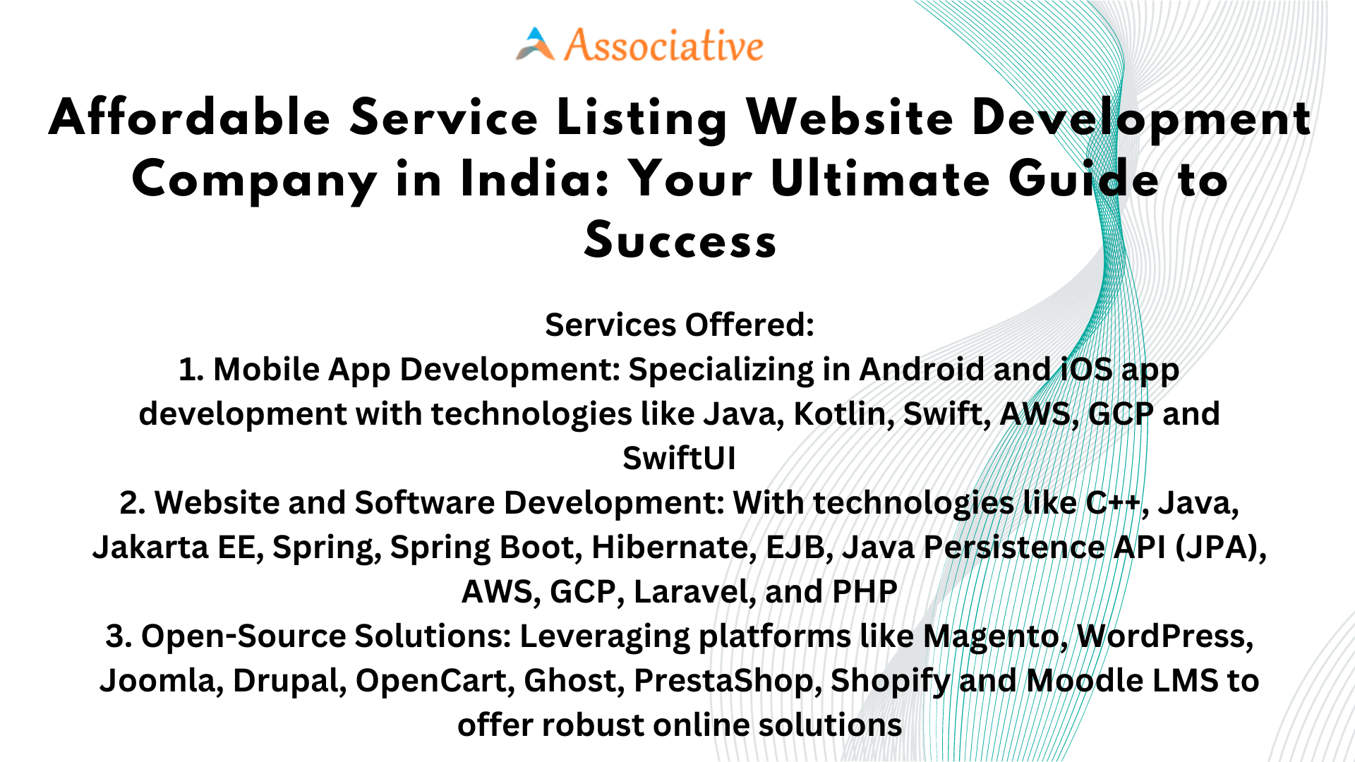 Affordable Service Listing Website Development Company in India Your Ultimate Guide to Success