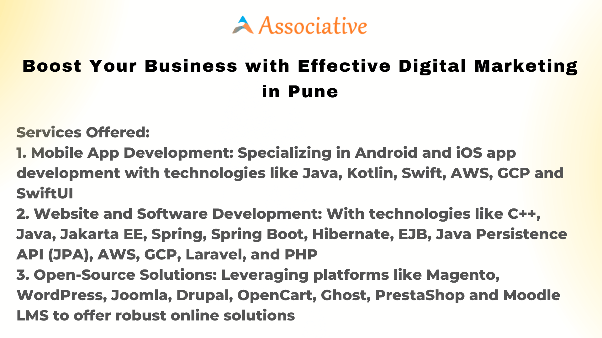 Boost Your Business with Effective Digital Marketing in Pune
