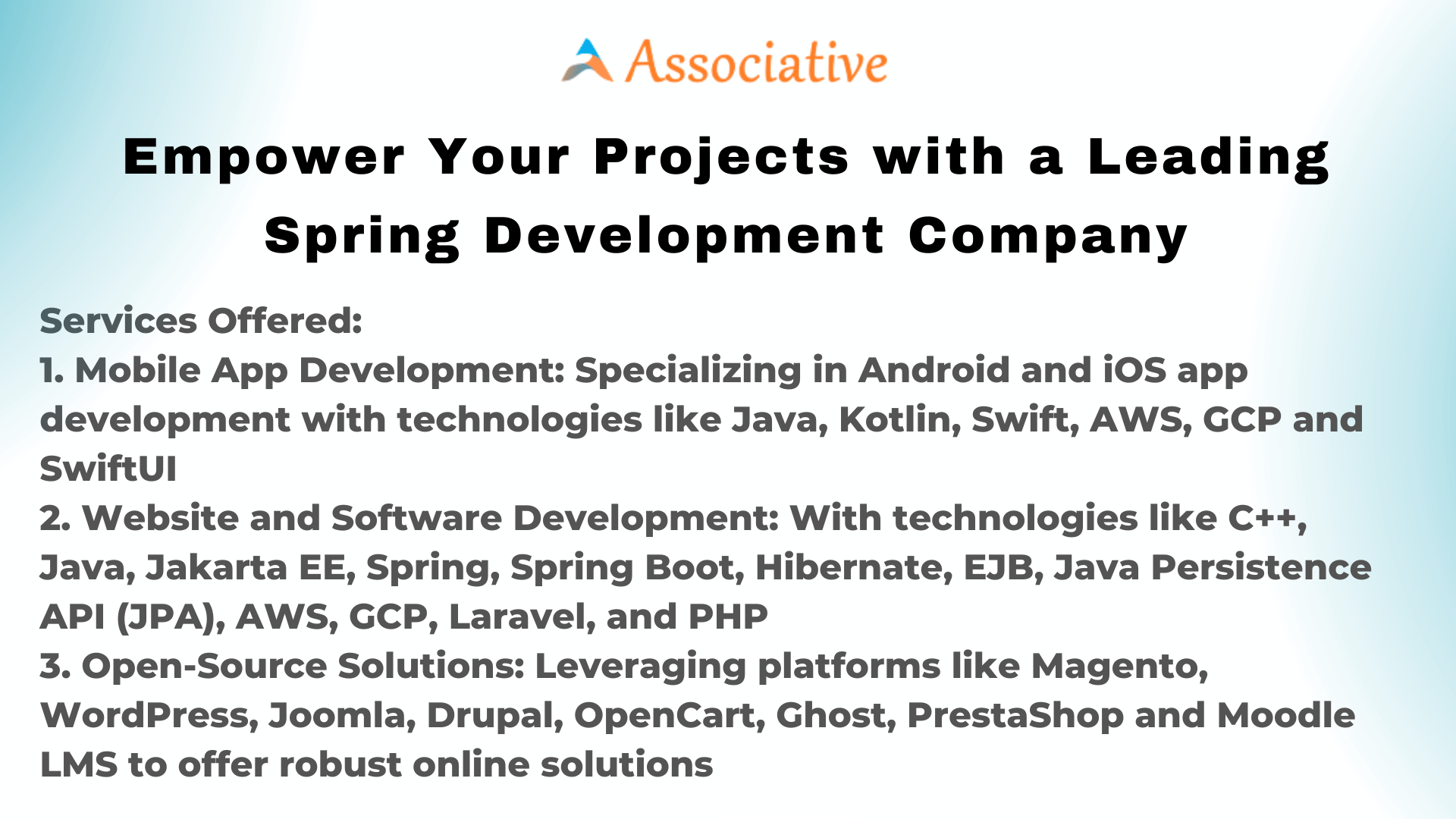 Empower Your Projects with a Leading Spring Development Company ...