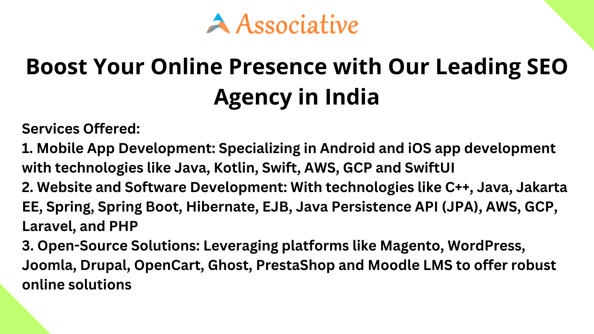 Boost Your Online Presence with Our Leading SEO Agency in India