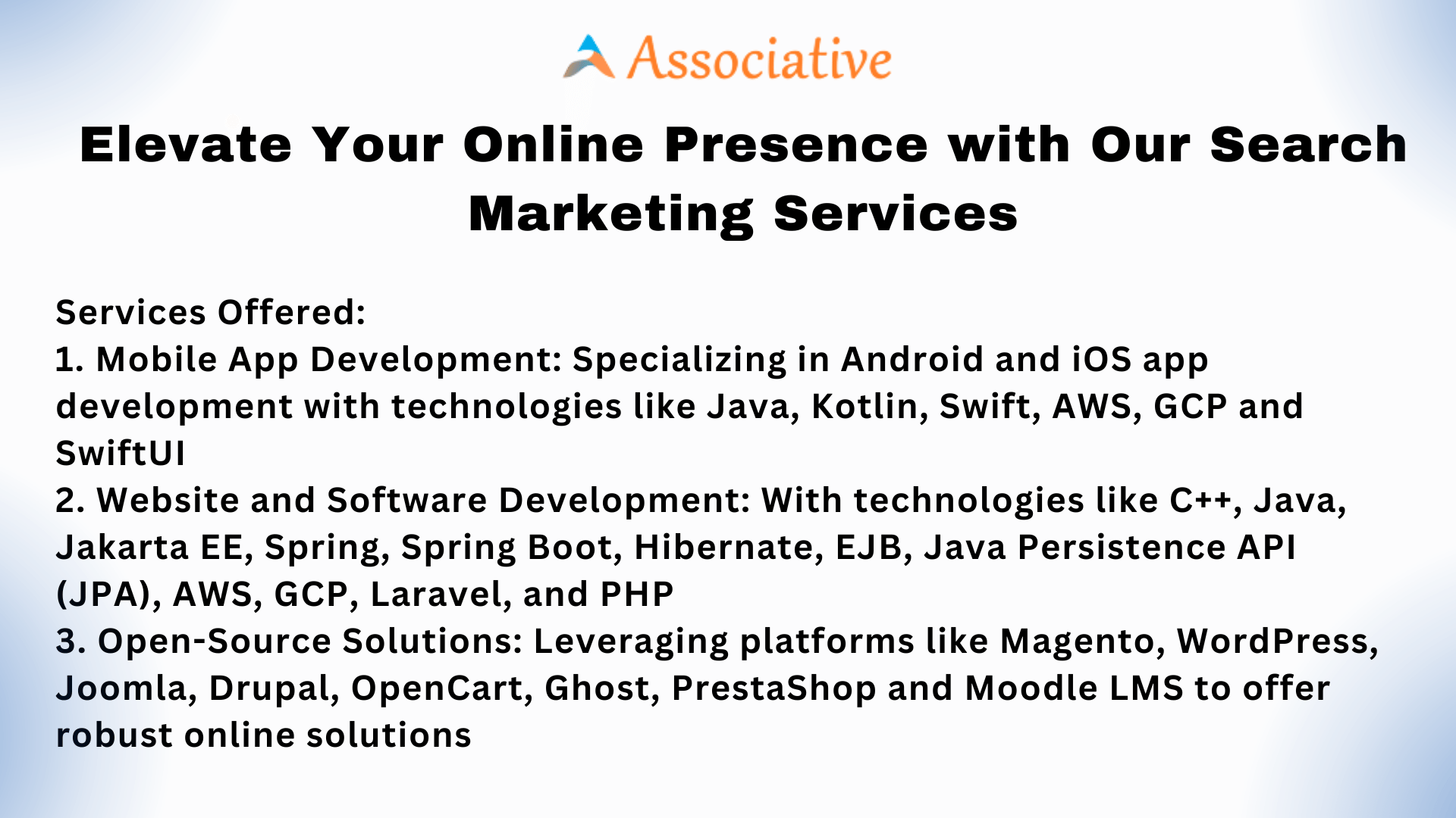 Elevate Your Online Presence with Our Search Marketing Services