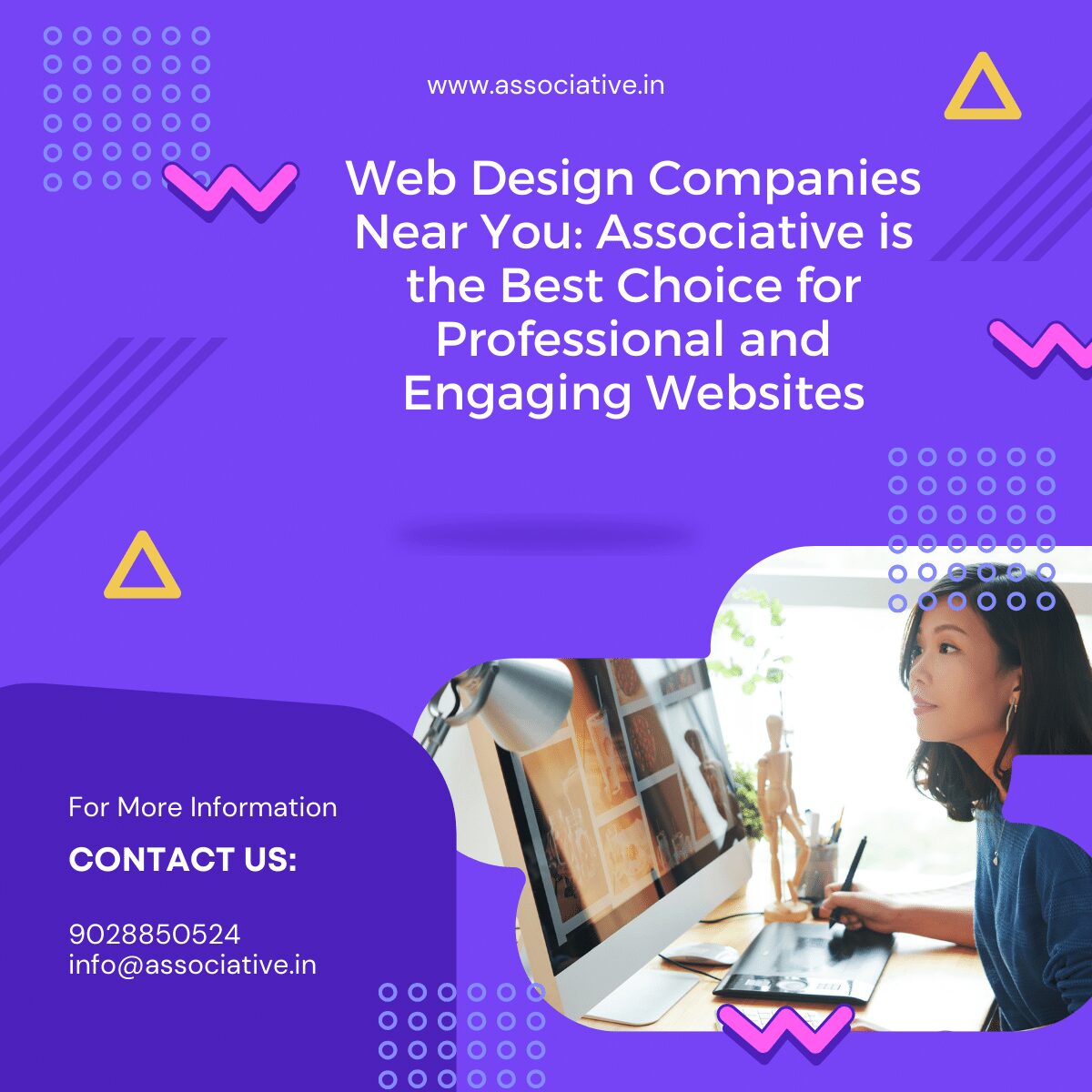 Web Design Companies Near You: Associative is the Best Choice for Professional and Engaging Websites ज़बरदस्त वेबसाइट, पास में ही: एसोसिएटिव के साथ ज़्यादा लीड और ग्राहक पाएं