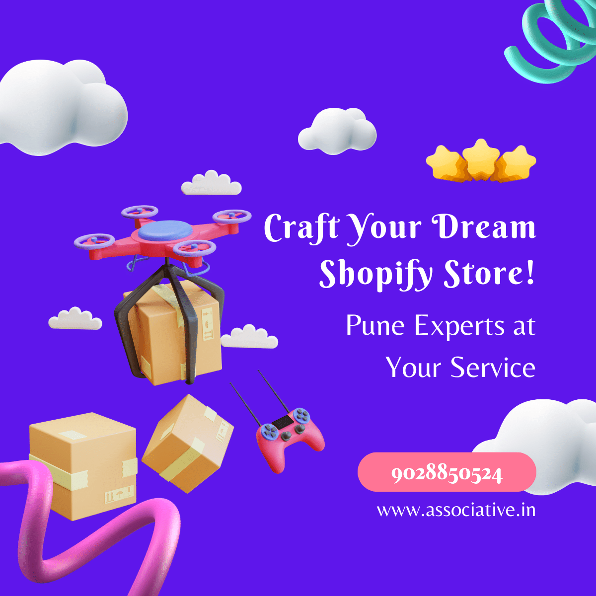 Craft Your Dream Shopify Store! Pune Experts at Your Service