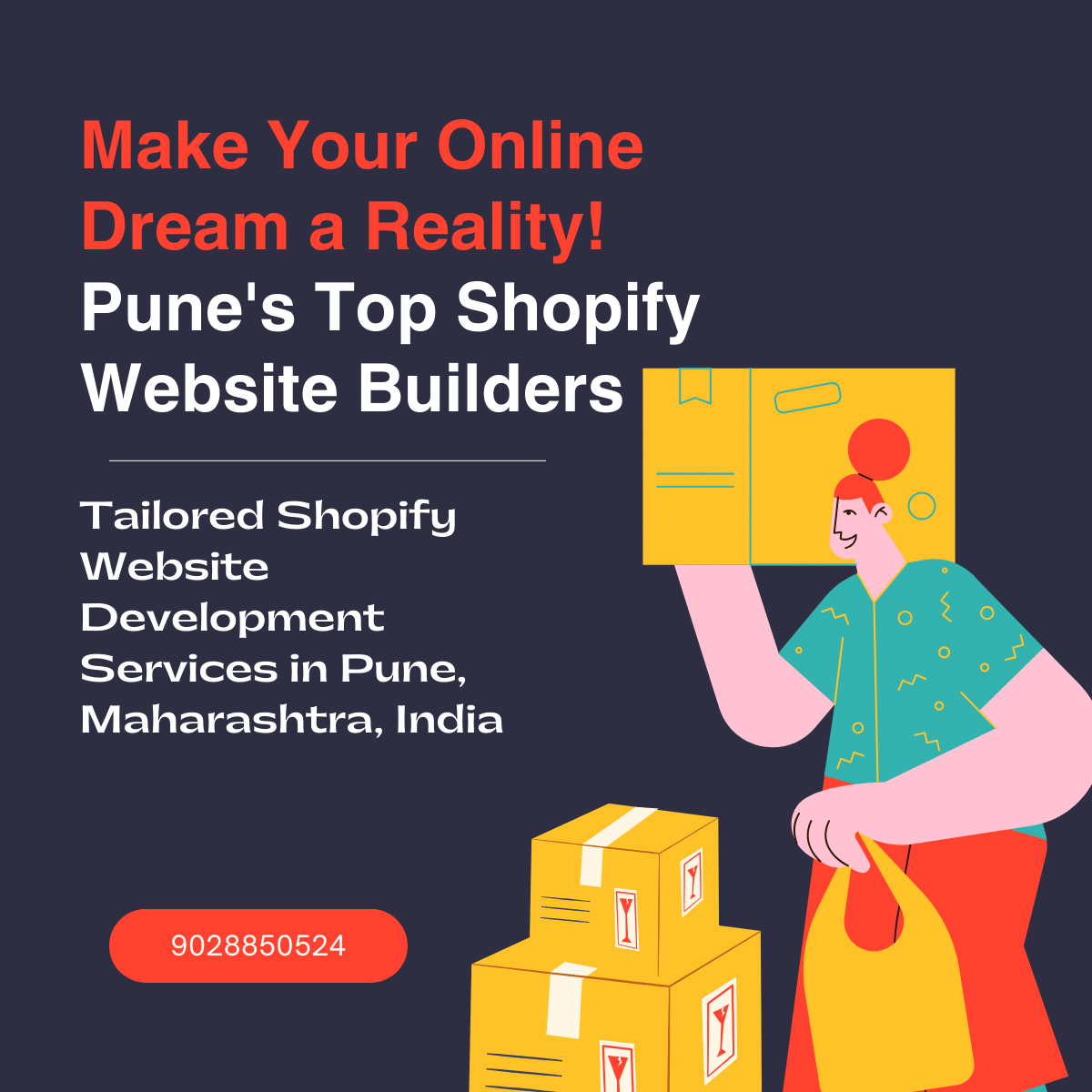 Make Your Online Dream a Reality! Pune's Top Shopify Website Builders